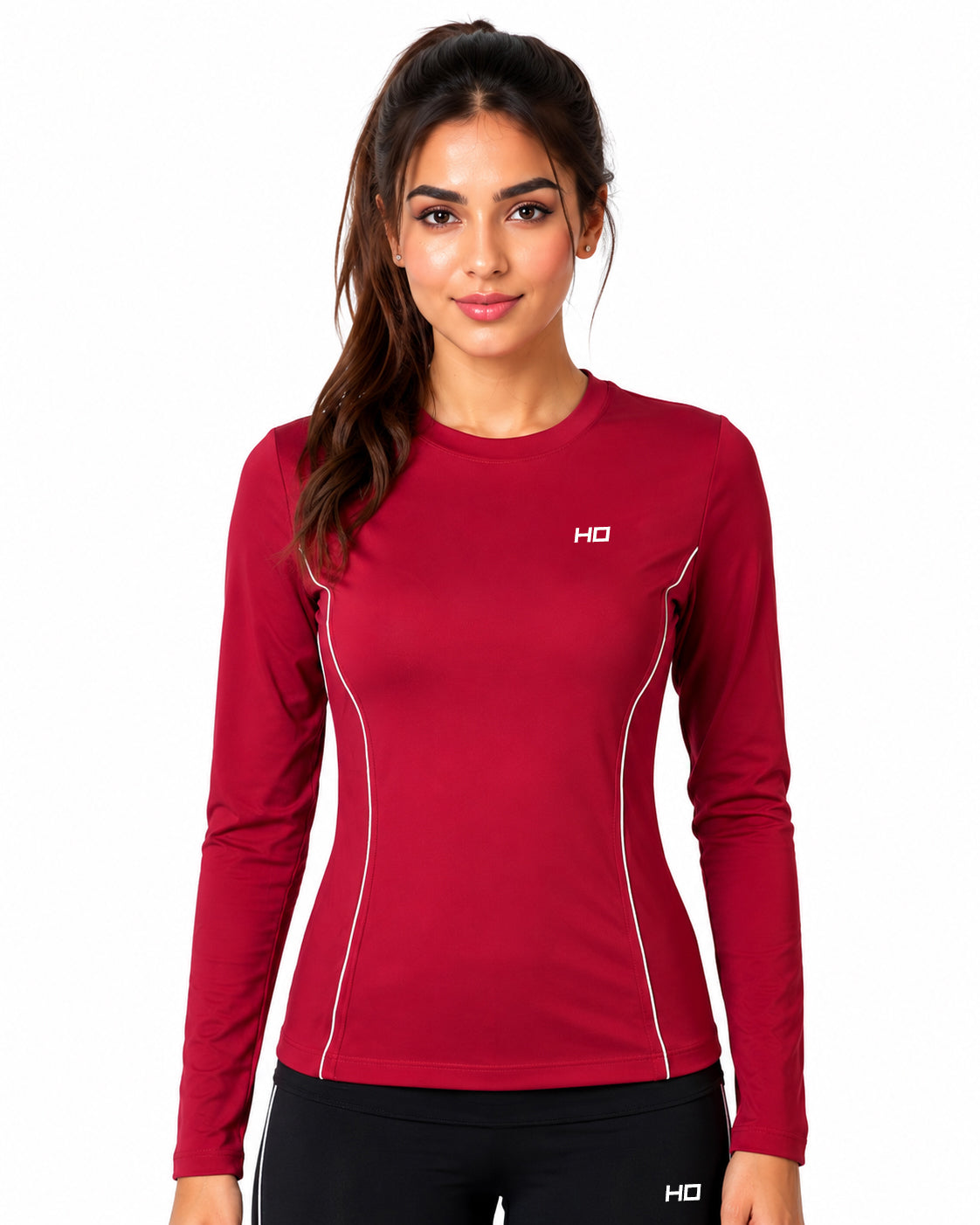 Nova Compression T-Shirt - Maroon