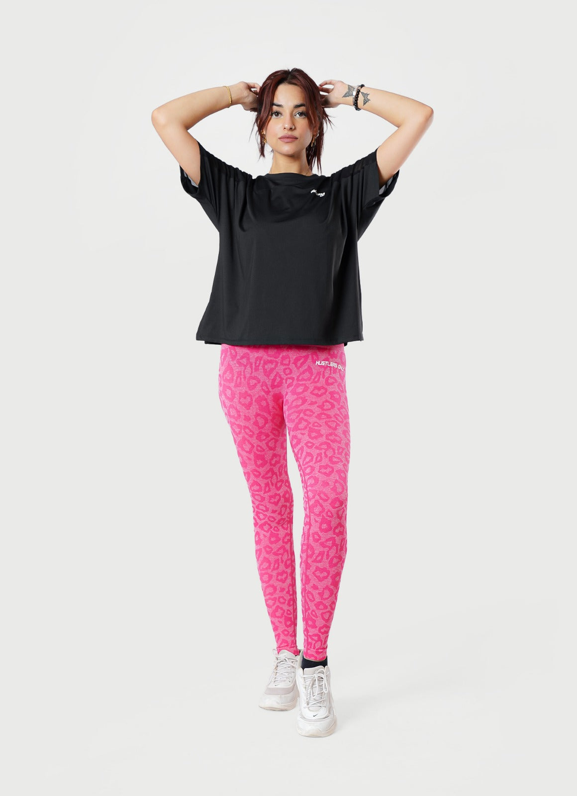 Safari Seamless Leggings - Pink