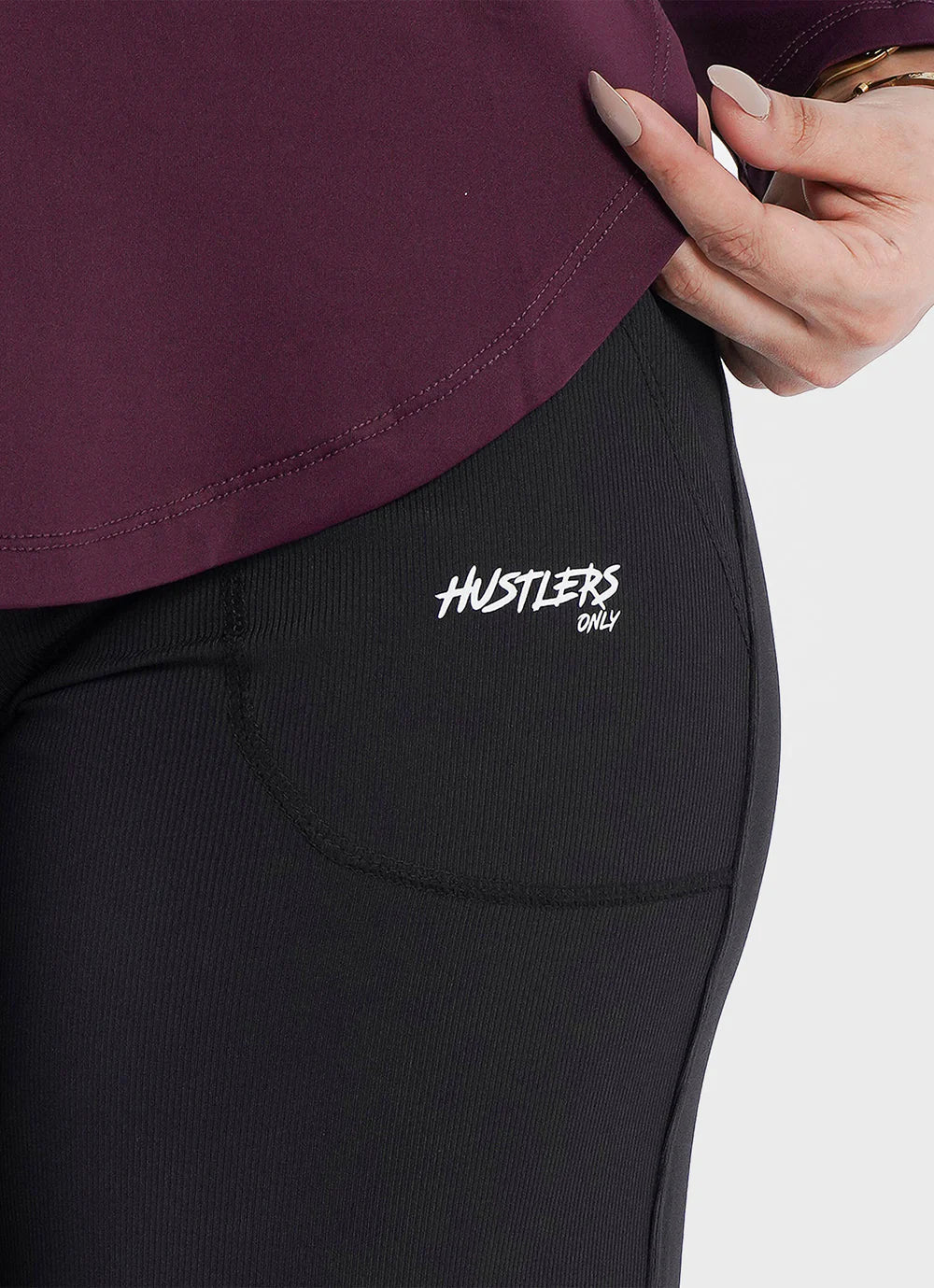 Maroon Legacy Shirt for Workout| HustlersOnlyPK