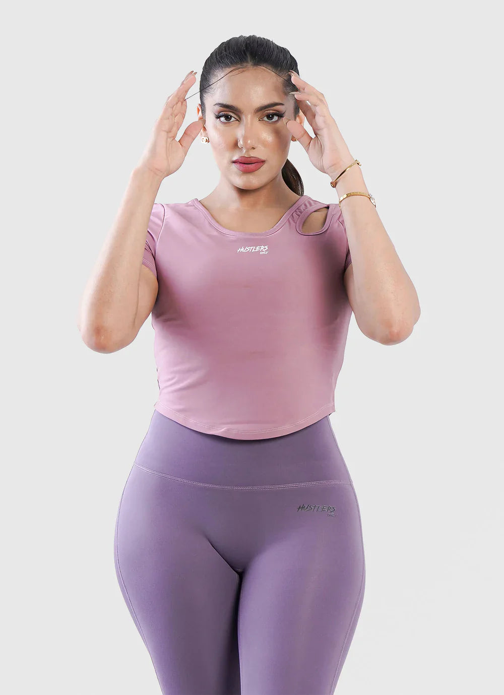 Pink Onyx Crop TShirt For Women | HustlersOnlyPK
