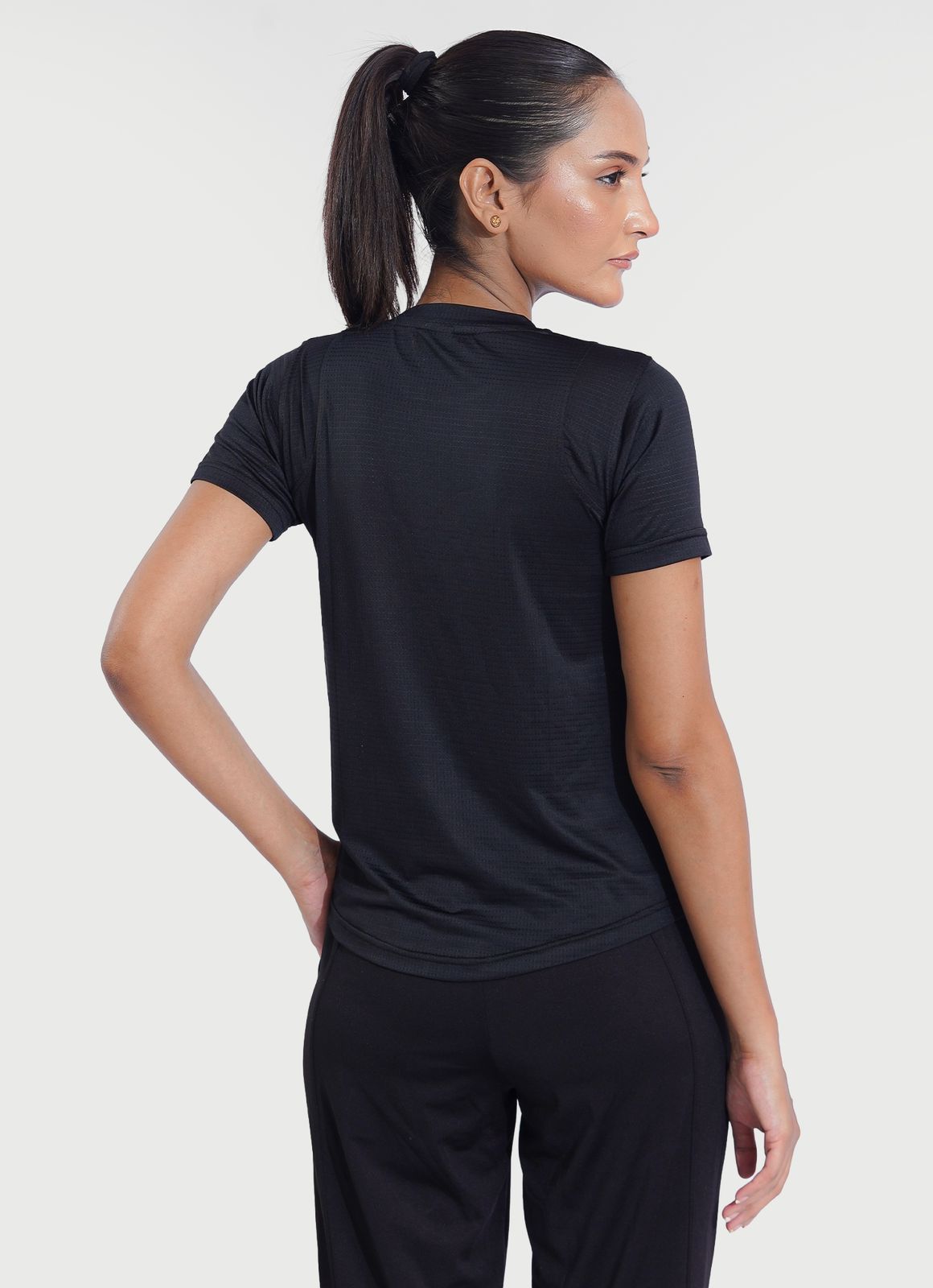 Black T-Shirt for Women | HustlersOnlyPK
