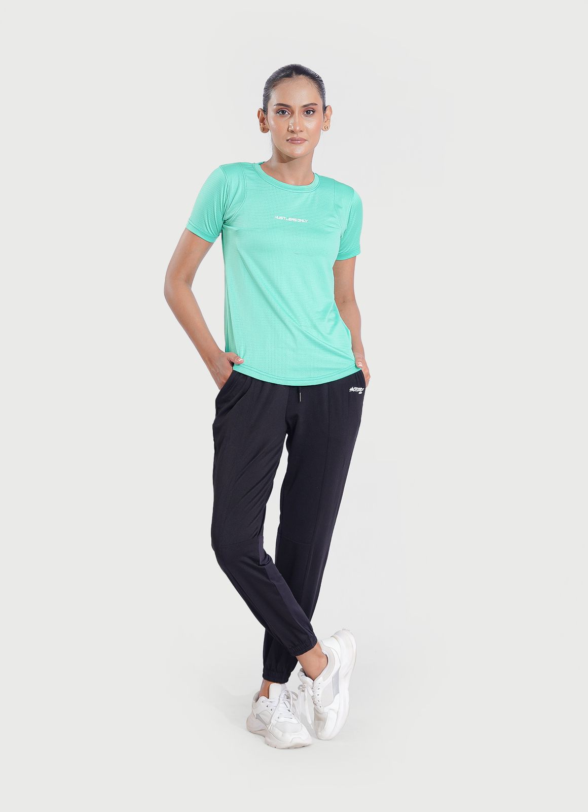Mint Sash Essential T-Shirt for Women | HustlersOnlyPK