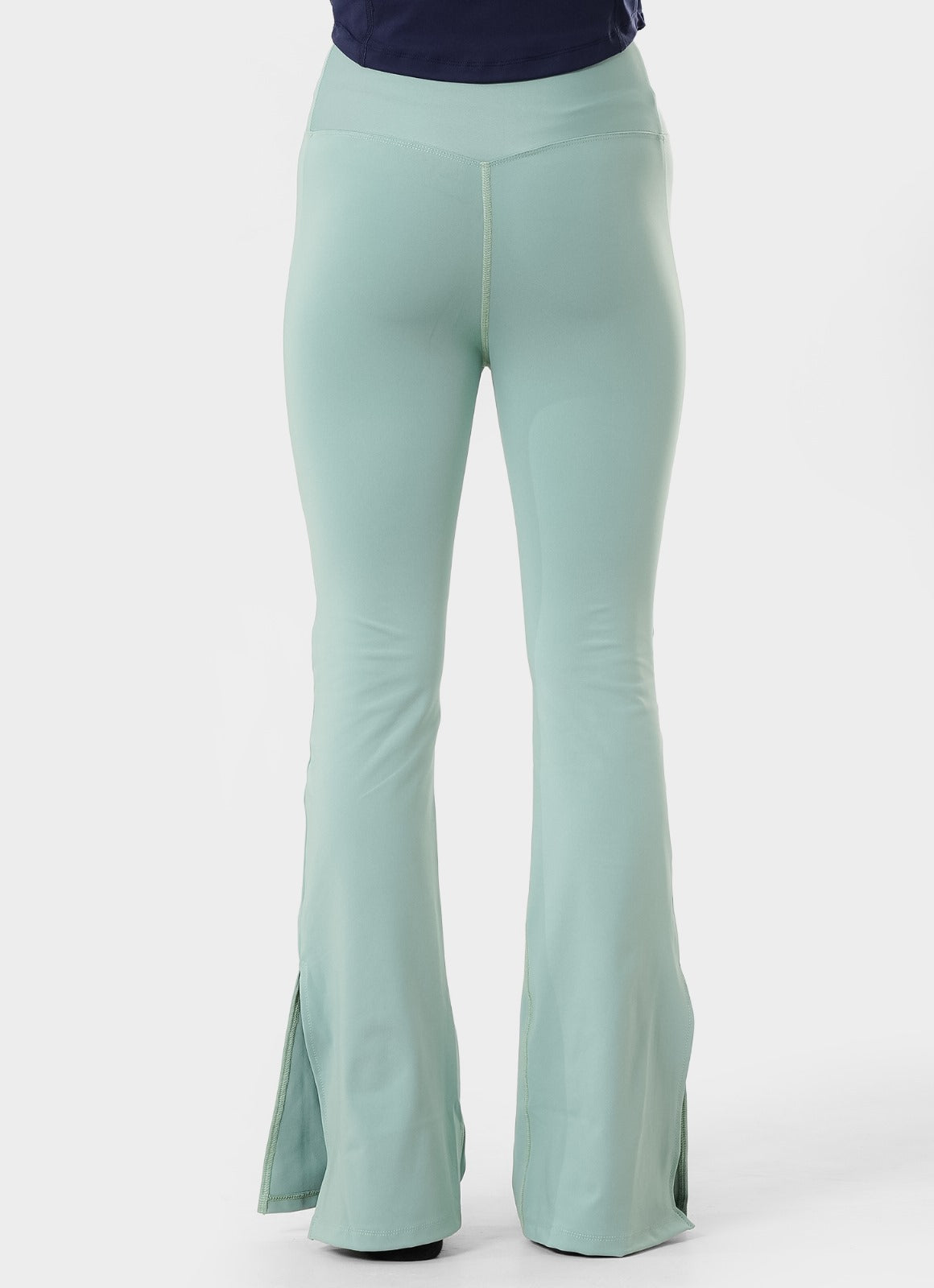 Empower Flared Leggings V2 - Mint Green