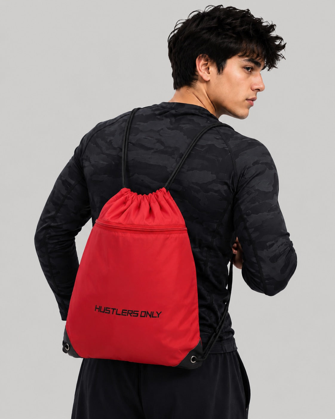 Draw String Bag - Red