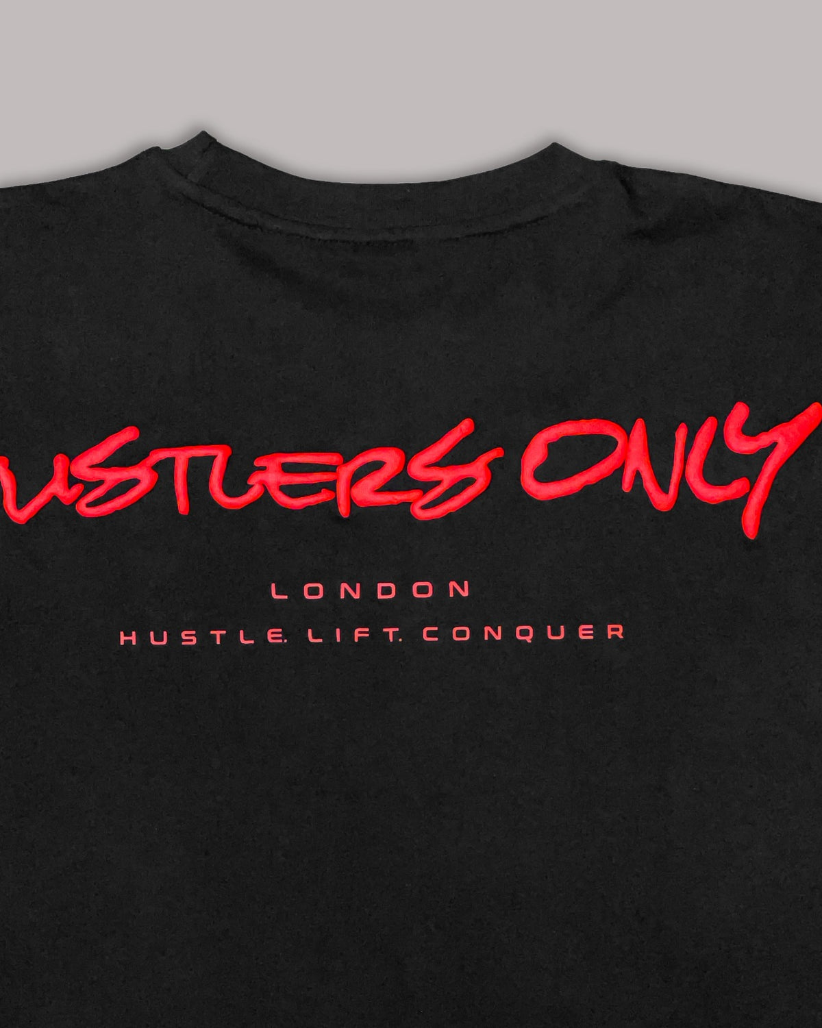 Graffiti Oversized T-Shirt - Red.