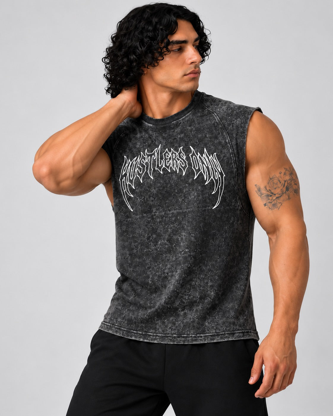 Revenge Acid Wash Tank - Black