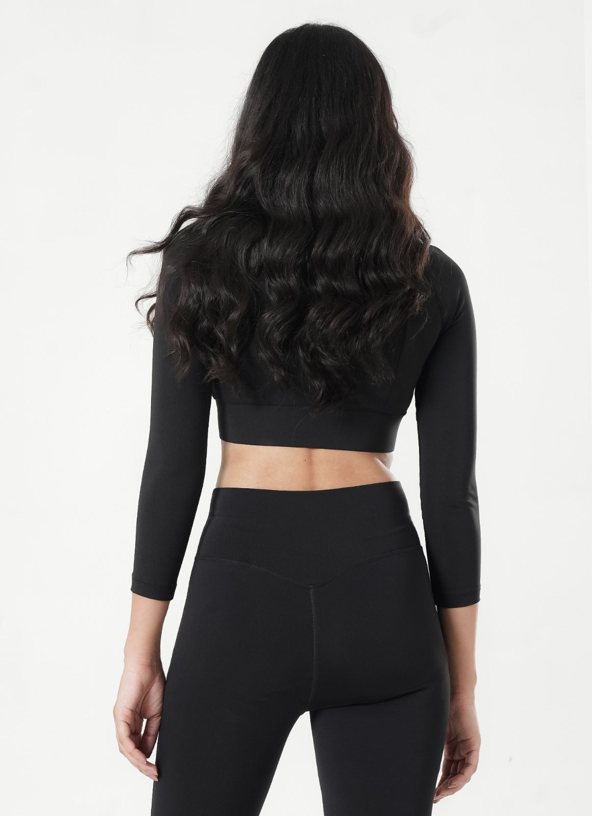 Crossover Leggings - Black