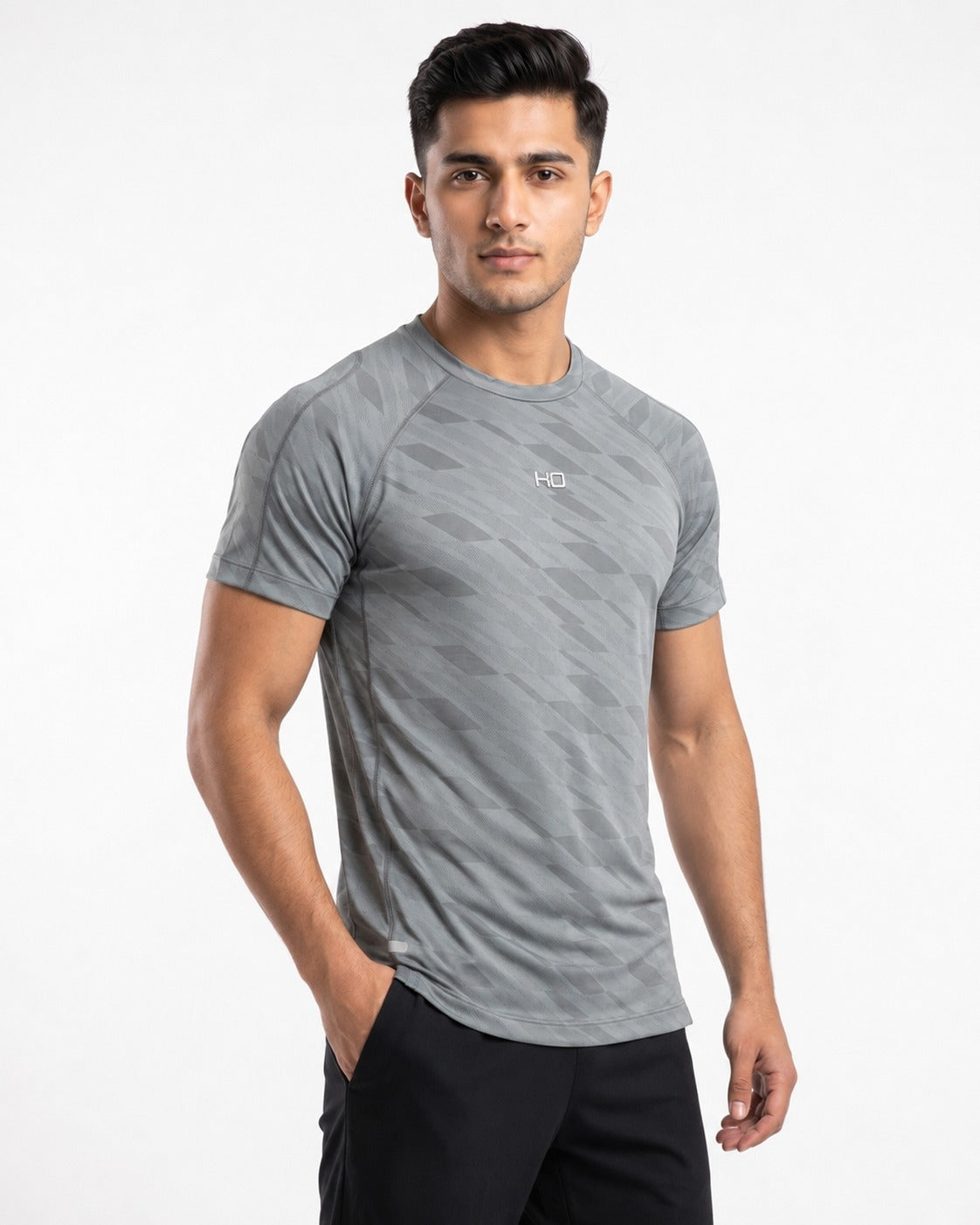 Hybrid Running T-Shirt - Grey