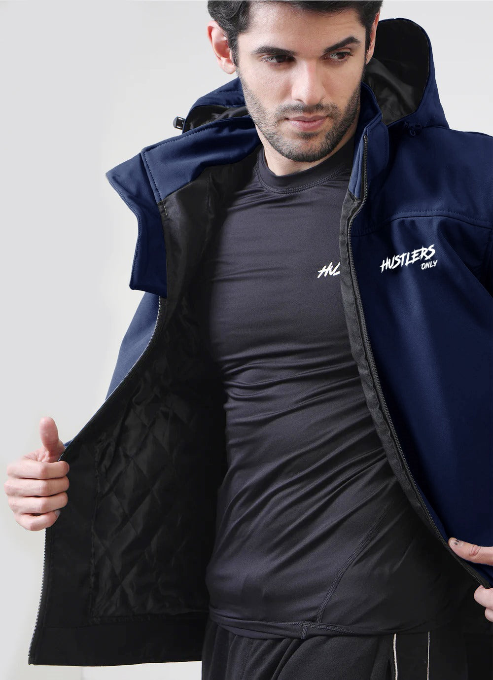 Winter Combat Jacket - Navy