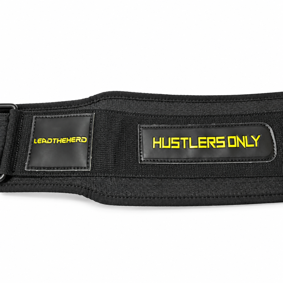 Nylon Boxing Belt - Black & Yellow