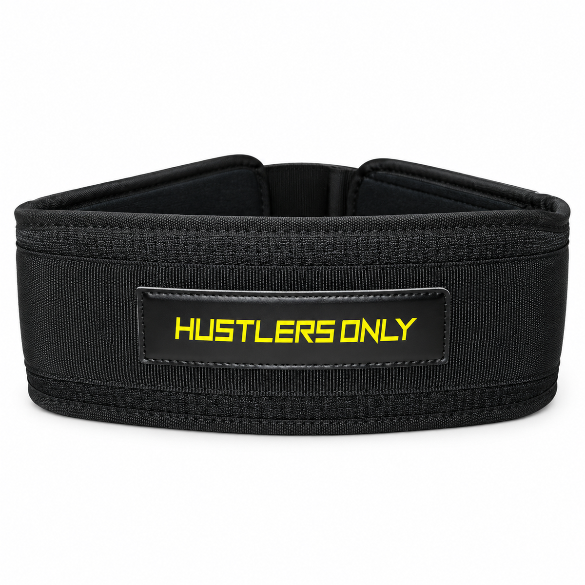 Nylon Boxing Belt - Black & Yellow