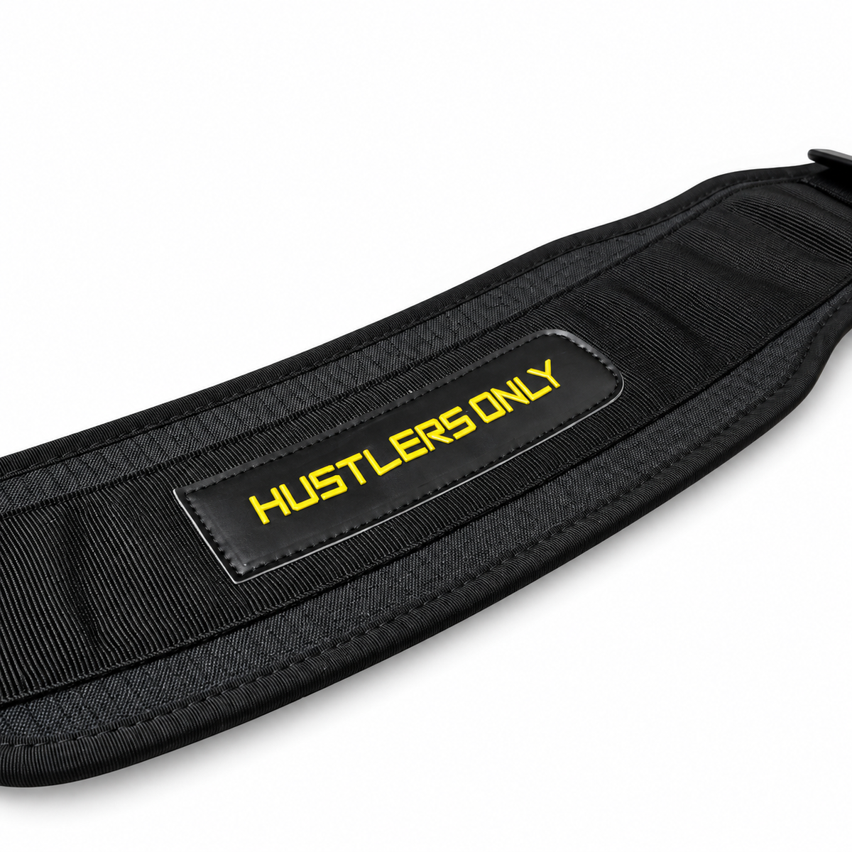 Nylon Boxing Belt - Black & Yellow
