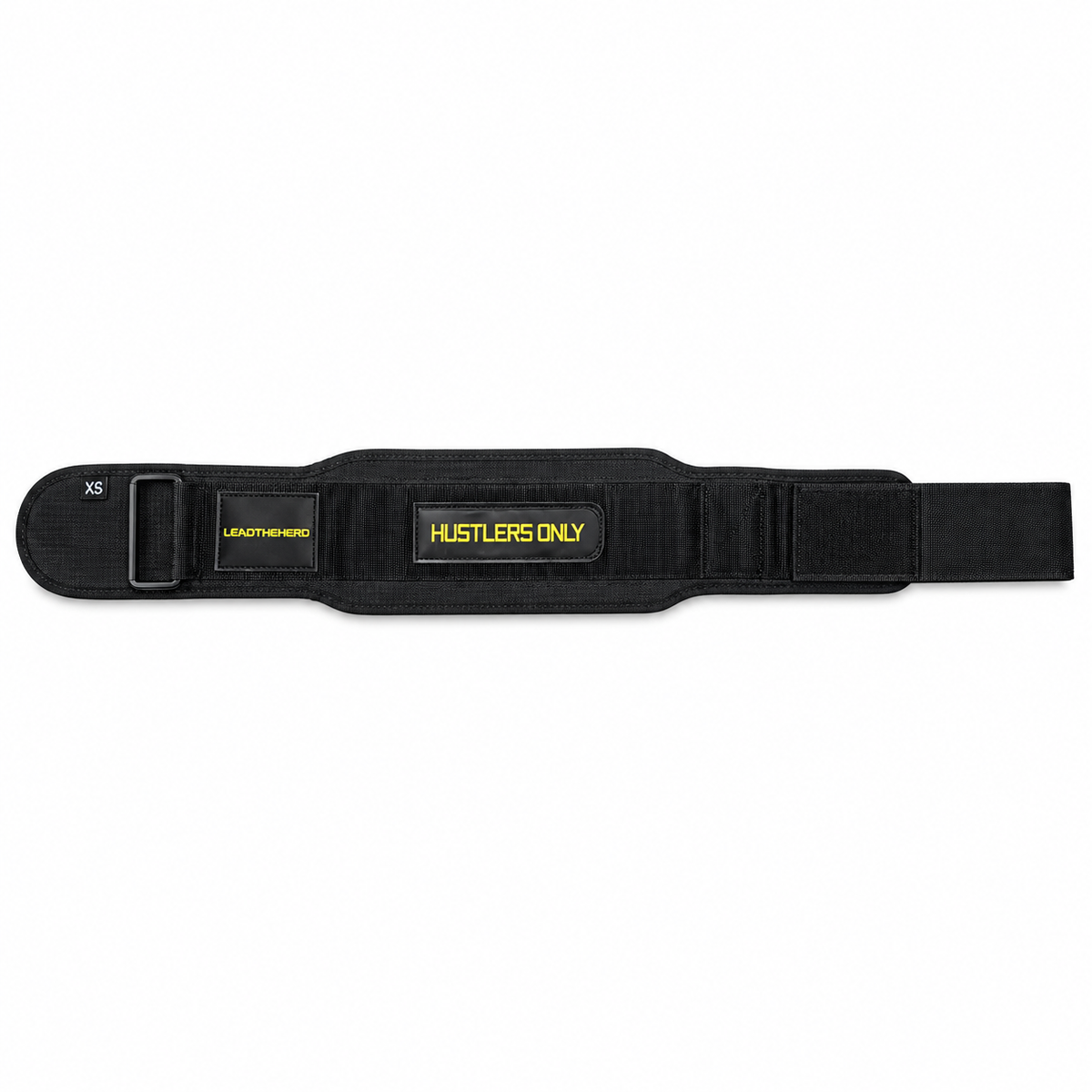 Nylon Boxing Belt - Black & Yellow