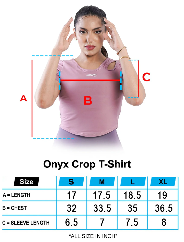 Onyx Crop T-Shirt - Pink