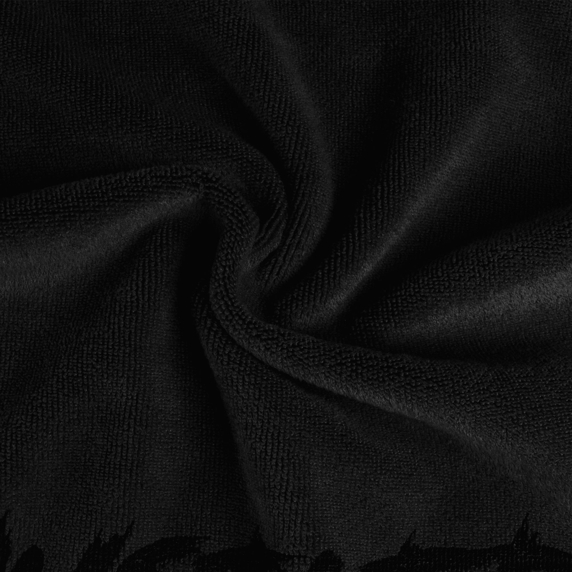 Quick Dry Gym Towel - Black