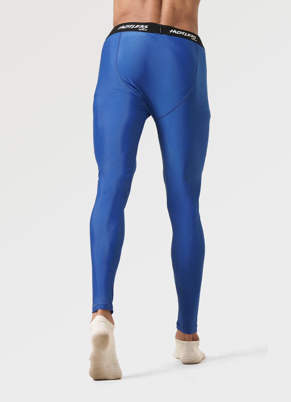 Compression Leggings for Men - Blue