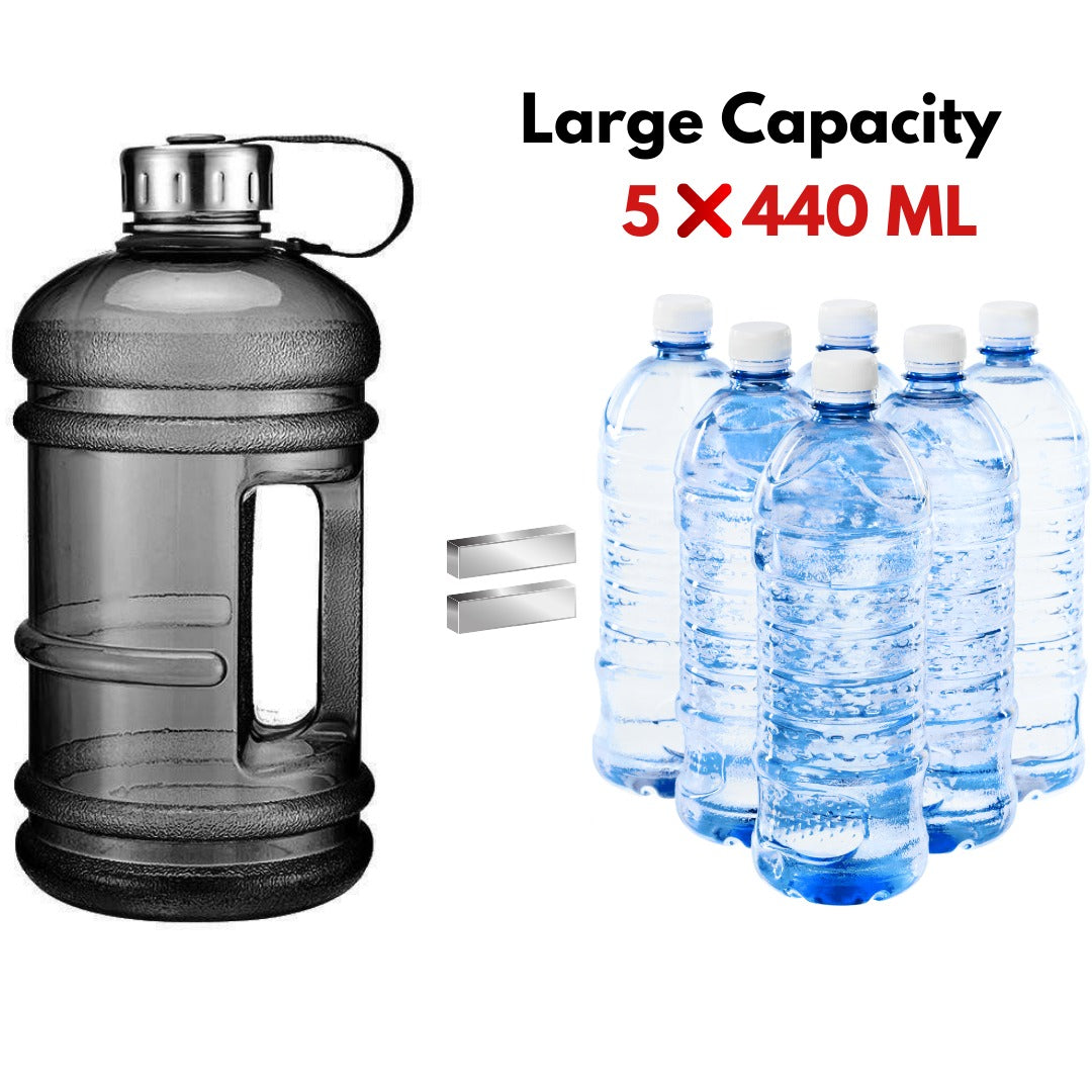 2.2 Litre Water Bottle - Grey