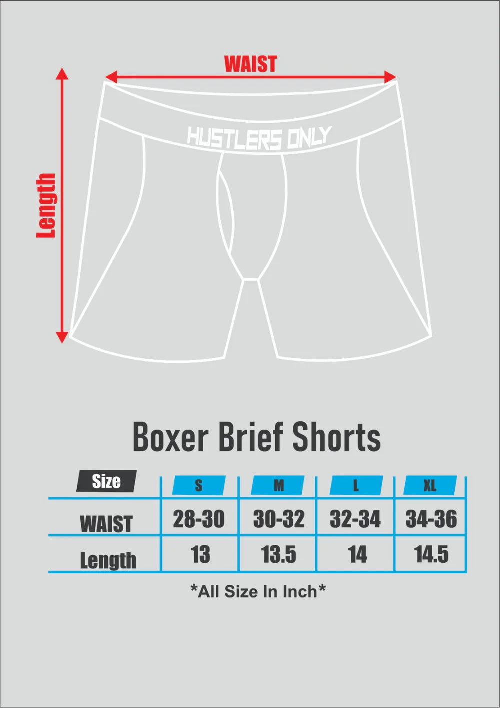 Soft Boxer Briefs - Blue