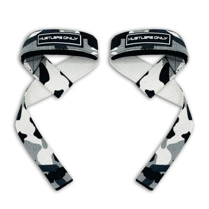 Lifting Straps - White Camo