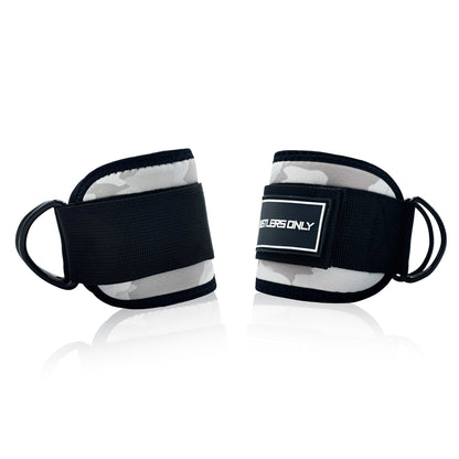 Ankle Straps - White Camo