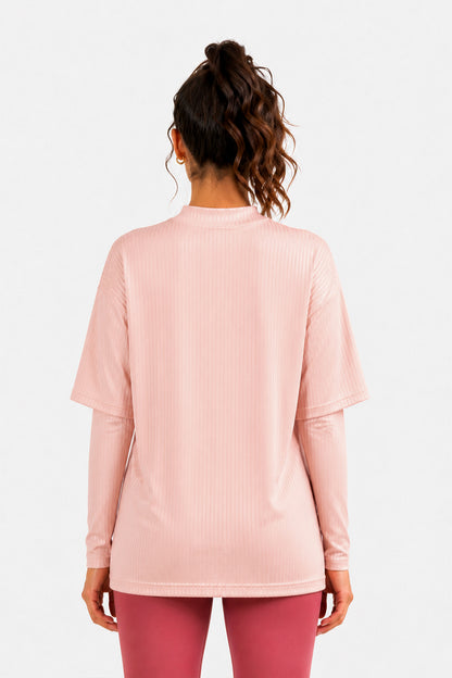 Essential Modest Top - Peach