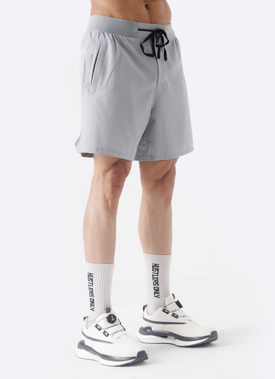 Utility Shorts - Silver