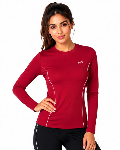 Nova Compression T-Shirt - Maroon