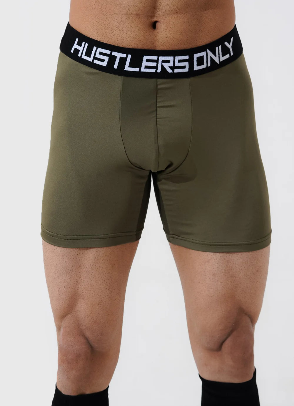 Soft Boxer Briefs - Olive Green