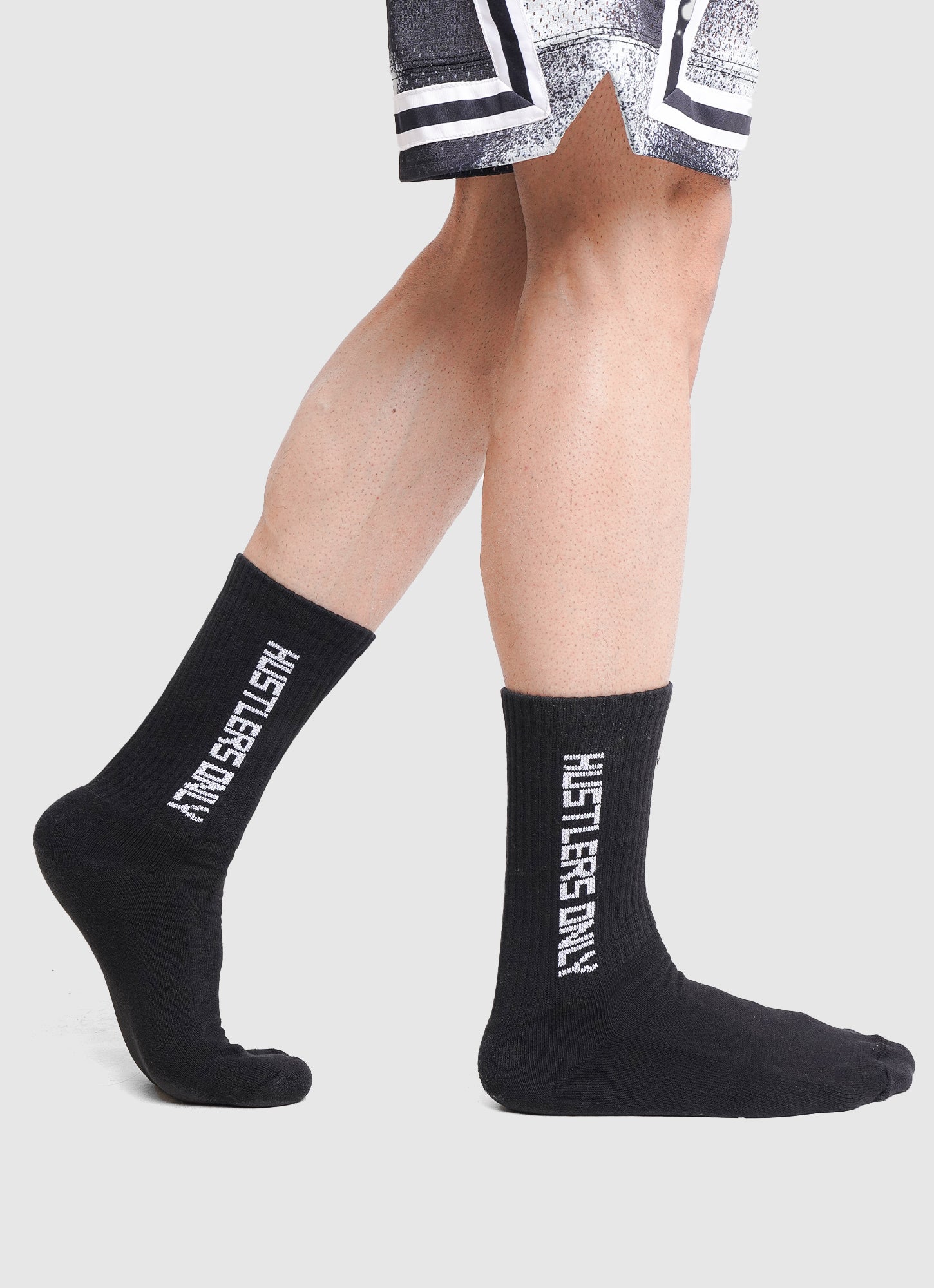 Hustlers Training Socks - Black