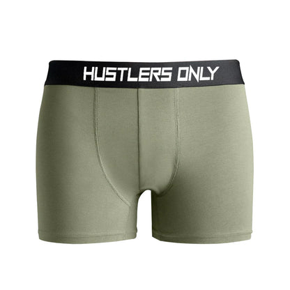 Soft Boxer Briefs - Olive Green