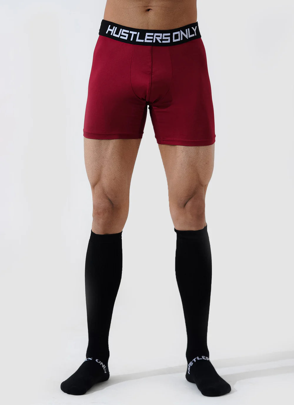 Soft Boxer Briefs - Maroon