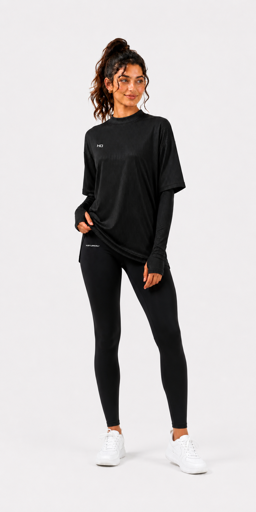 Essential Modest Top - Black