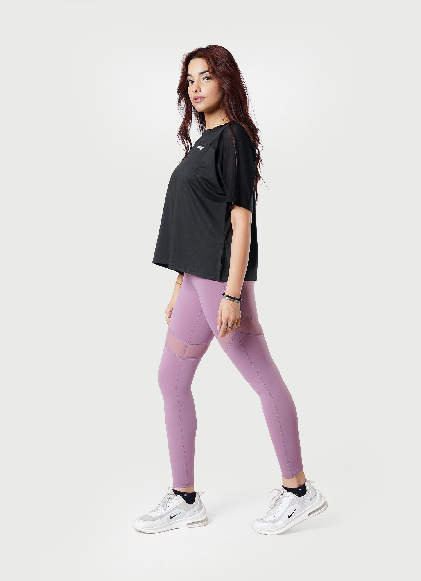 Breeze T-Shirt With Mesh - Black