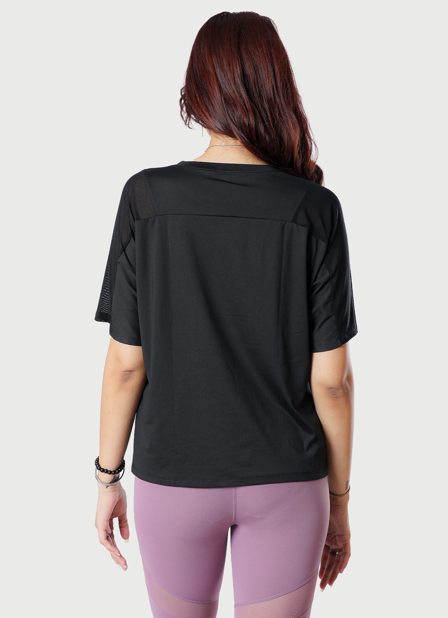 Breeze T-Shirt With Mesh - Black