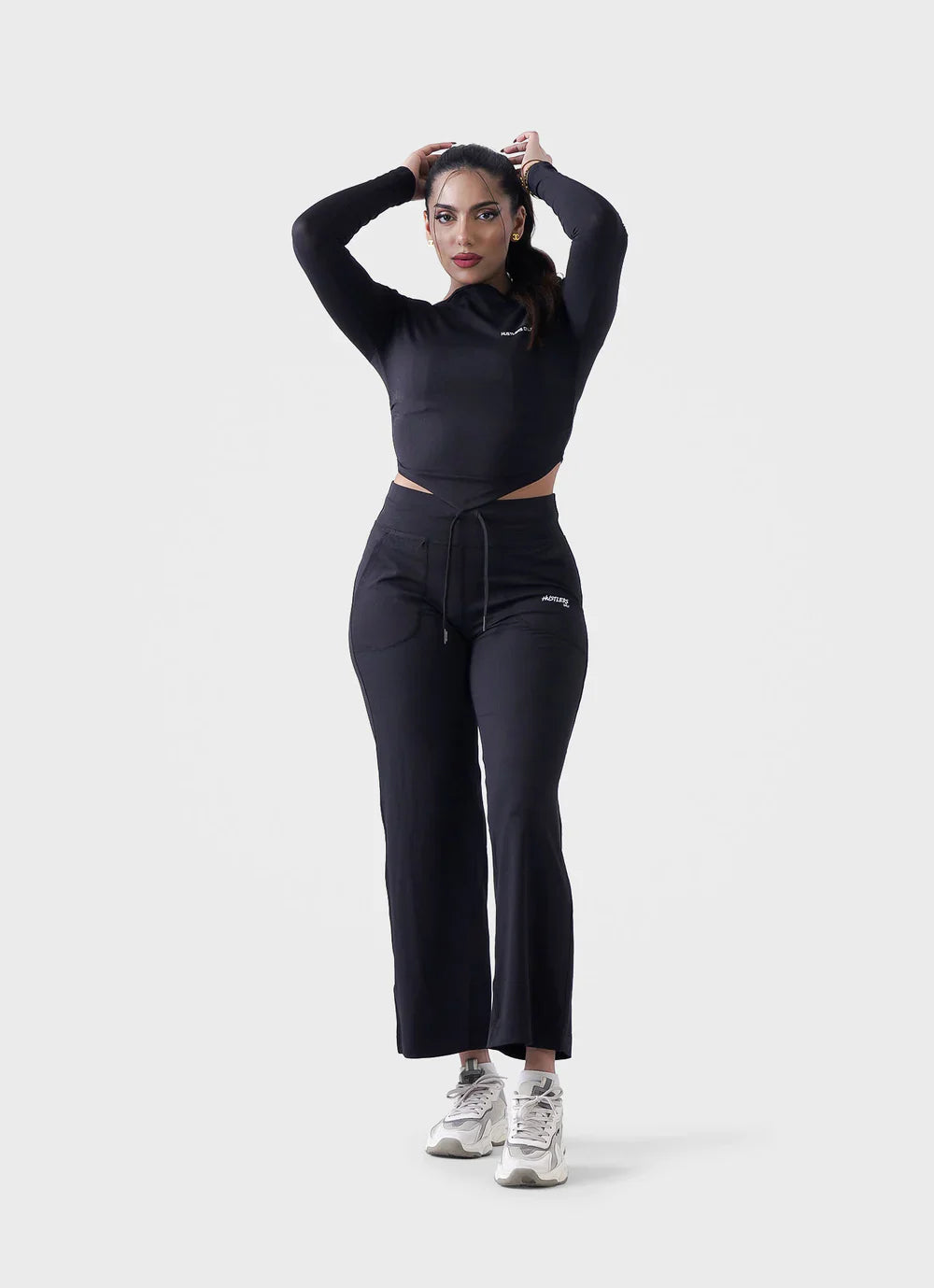 Black Diamond Crop Shirt | HustlersOnlyPK