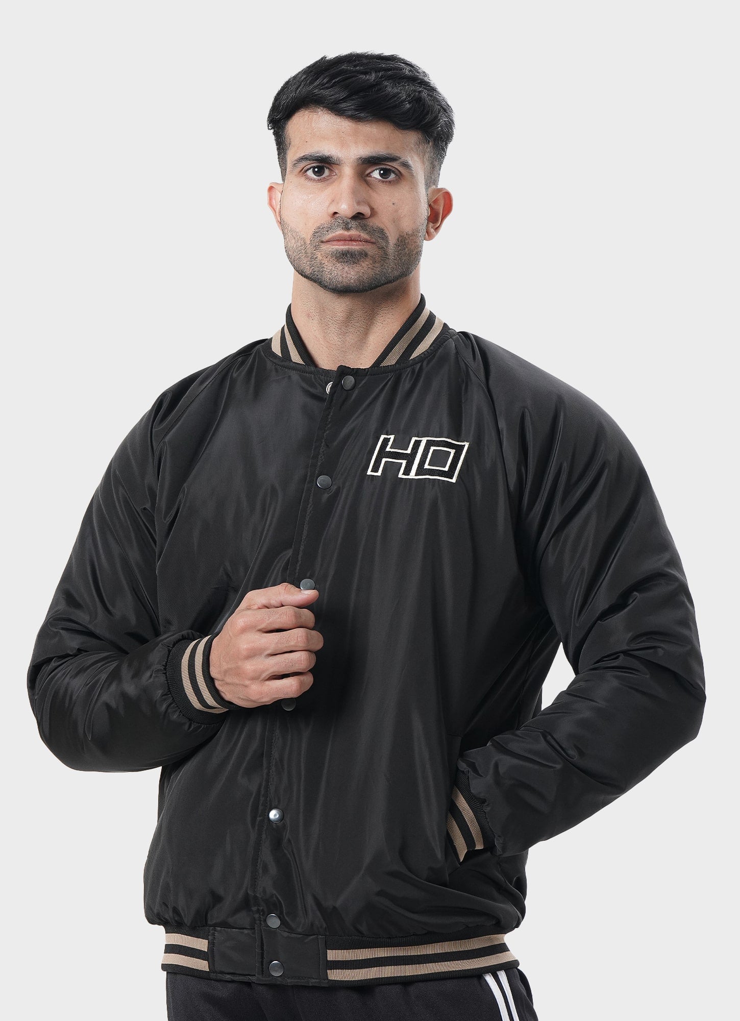 Mens Varsity Bomber Jacket | HustlersOnlyPK