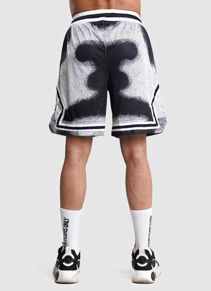 Graffiti Diamond Shorts for Gym | HustlersOnlyPK