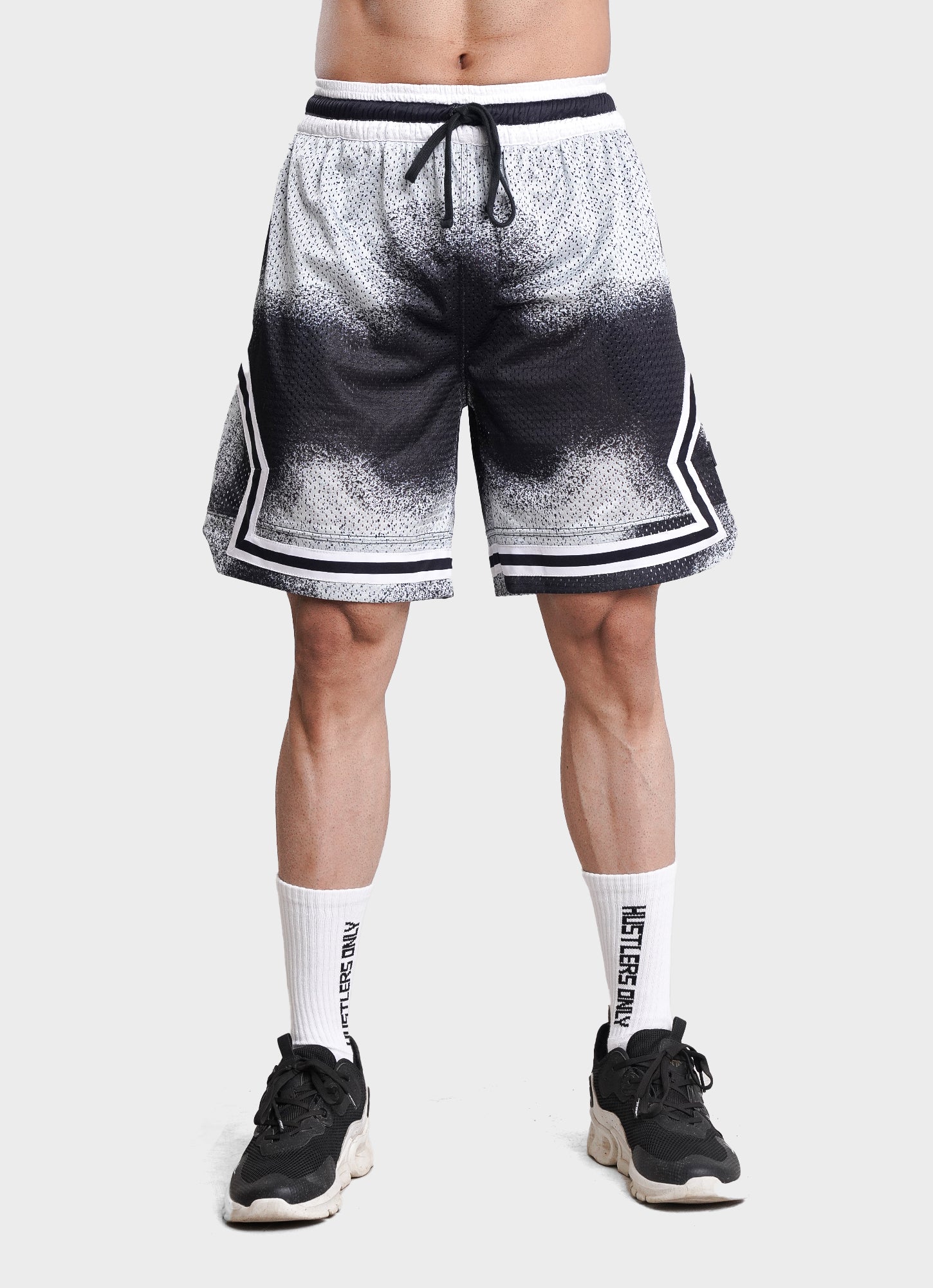 Graffiti Diamond Gym Shorts | HustlersOnlyPK