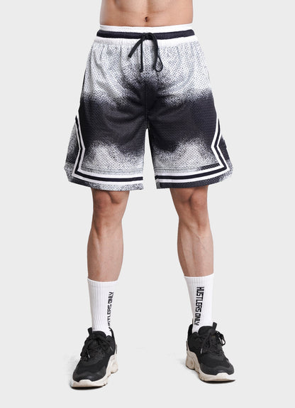 Graffiti Diamond Gym Shorts | HustlersOnlyPK