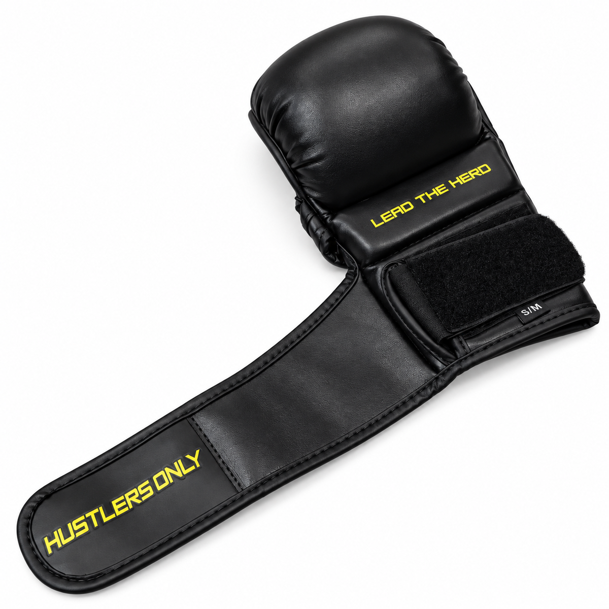 MMA Sparring Gloves - Black & Yellow