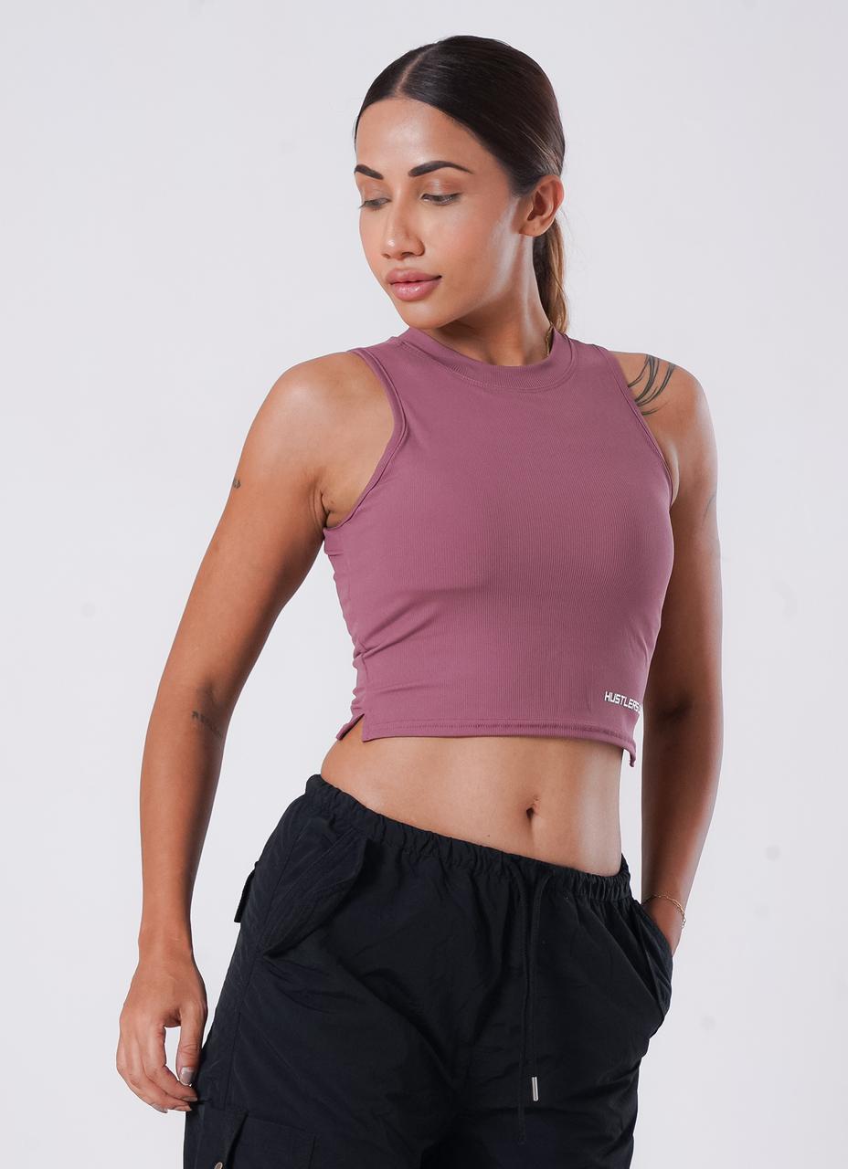 Pink IVY Ribbed Tank Barbie | HustlersOnlyPK