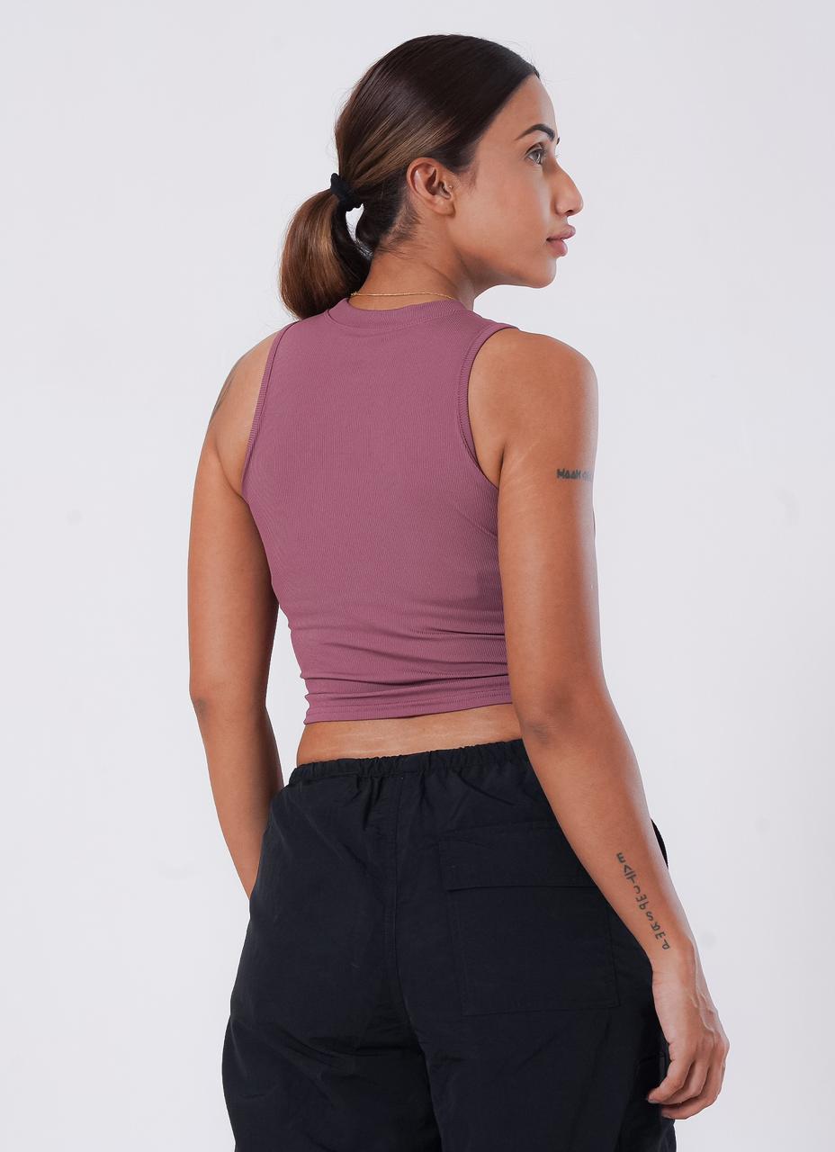 Pink IVY Ribbed Tank Barbie for Women | HustlersOnlyPK