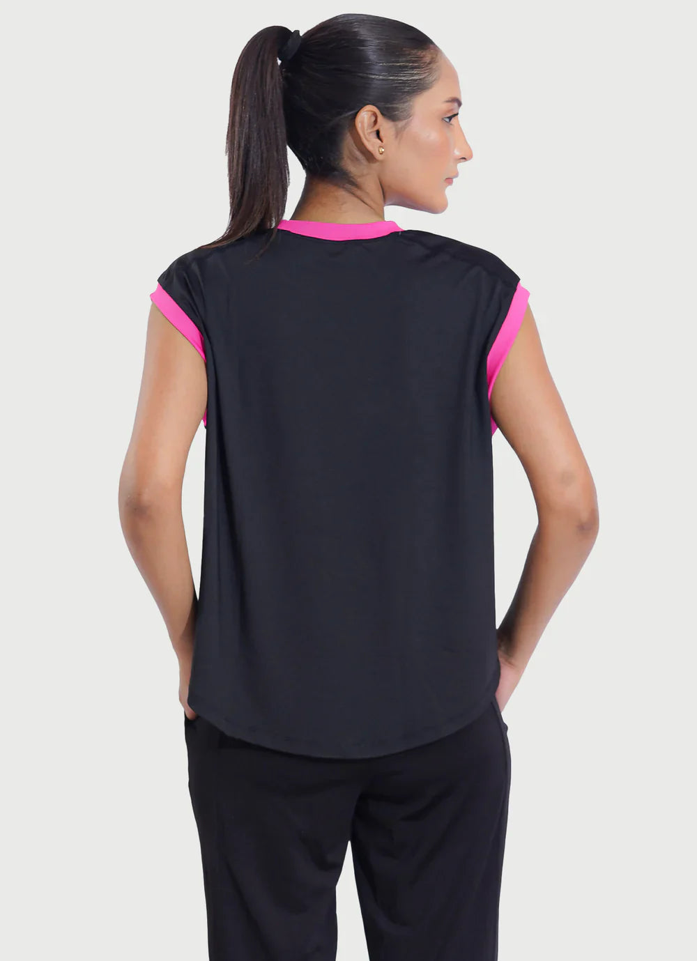 Black Minimal Tank Shirt | HustlersOnlyPK