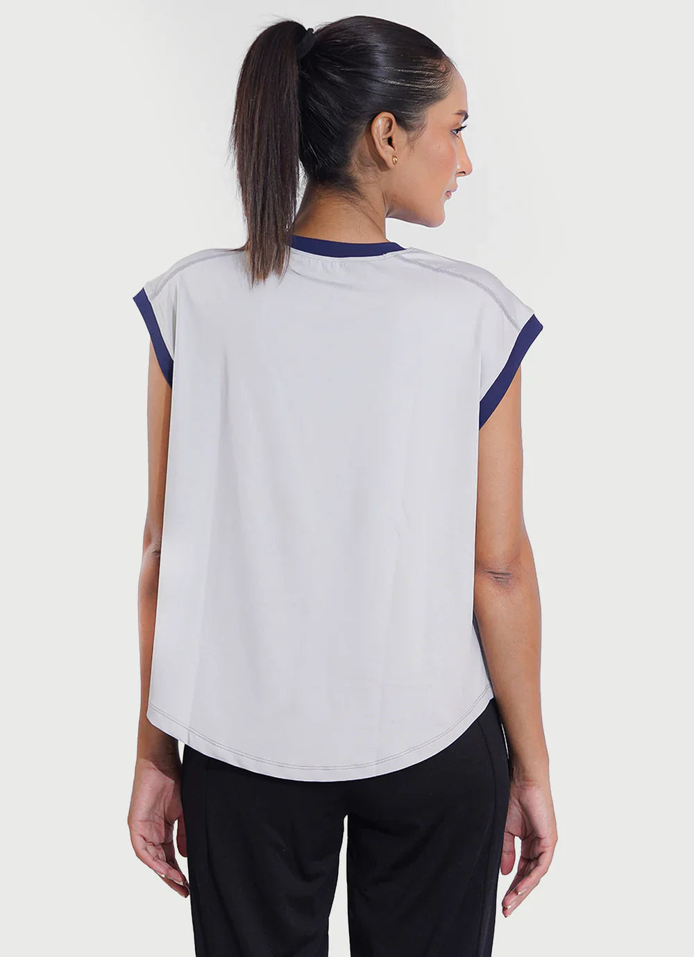 Grey Minimal Tank Shirt | HustlersOnlyPK