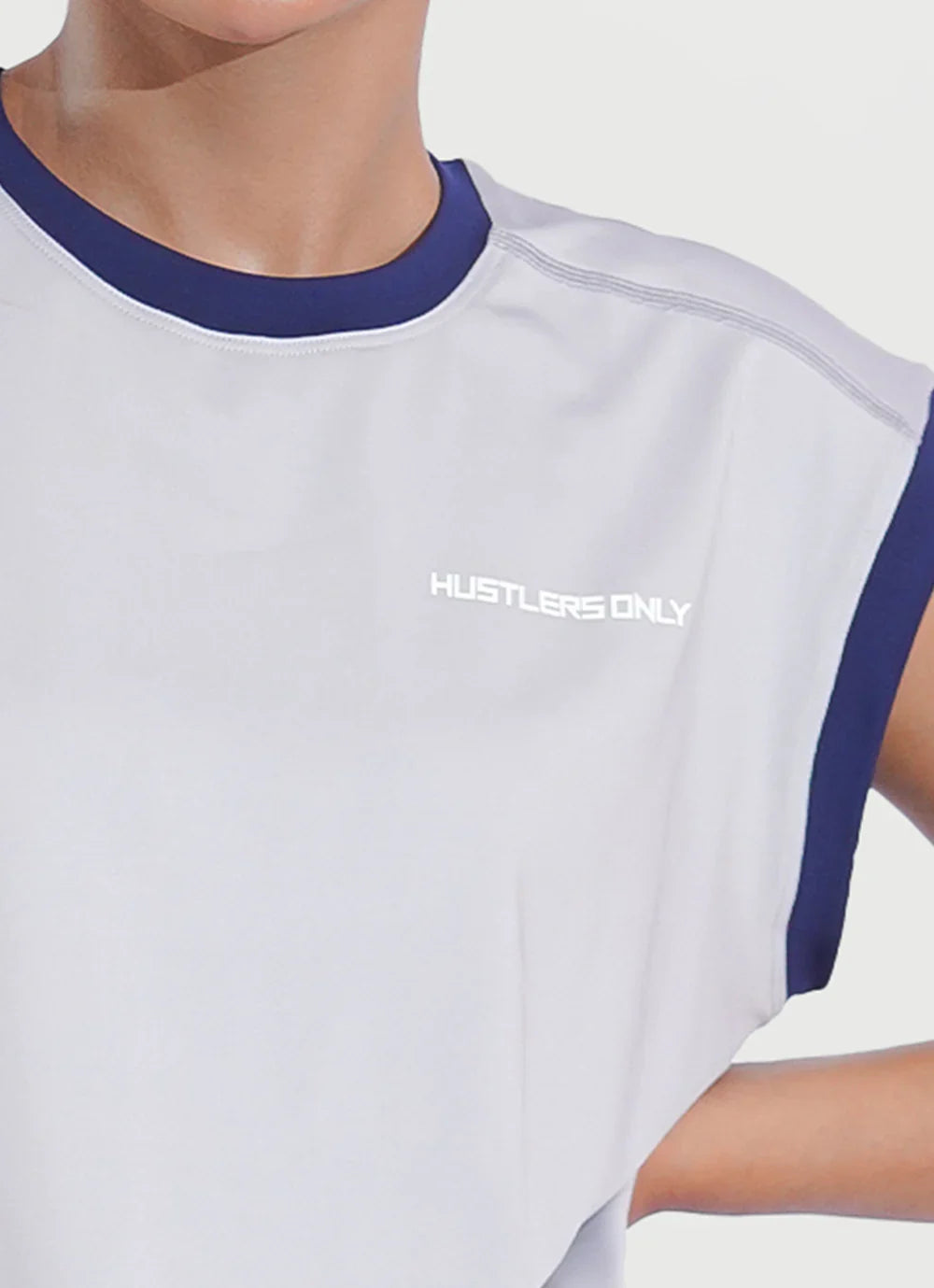 Grey Minimal Tank For Women  | HustlersOnlyPK