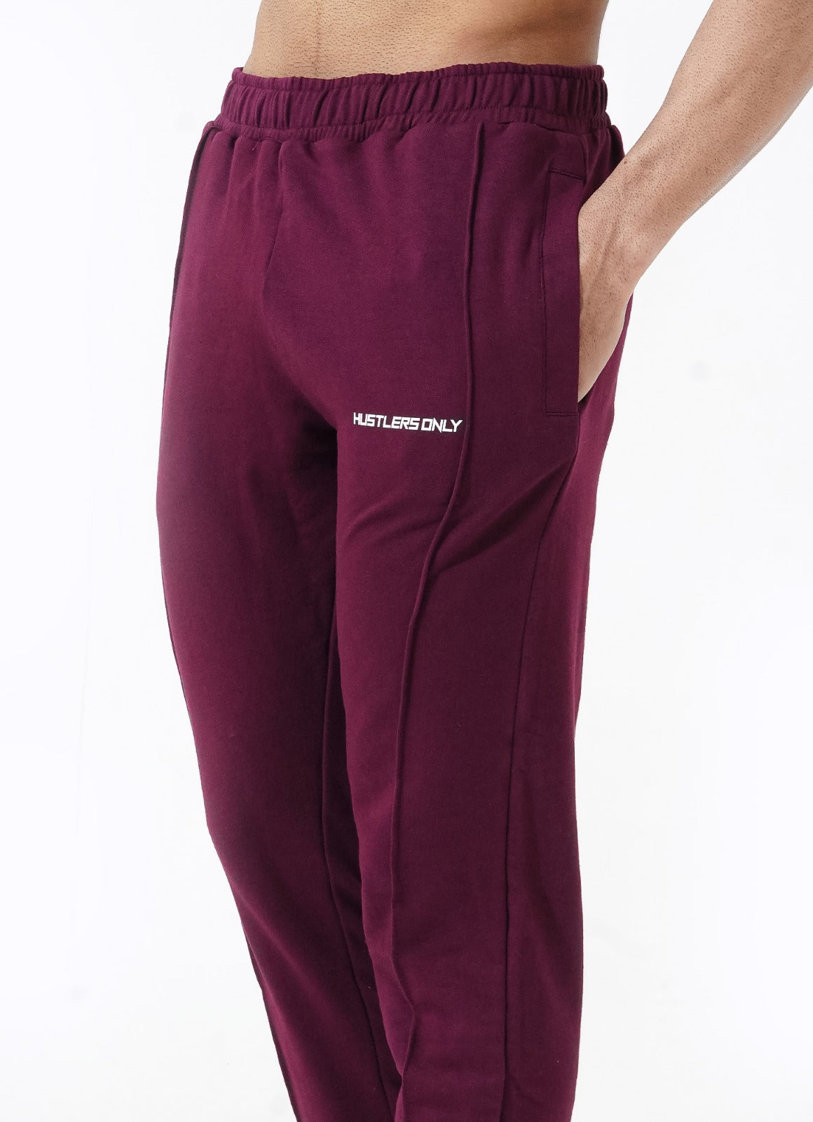 Pursuit Baggy Joggers - Maroon