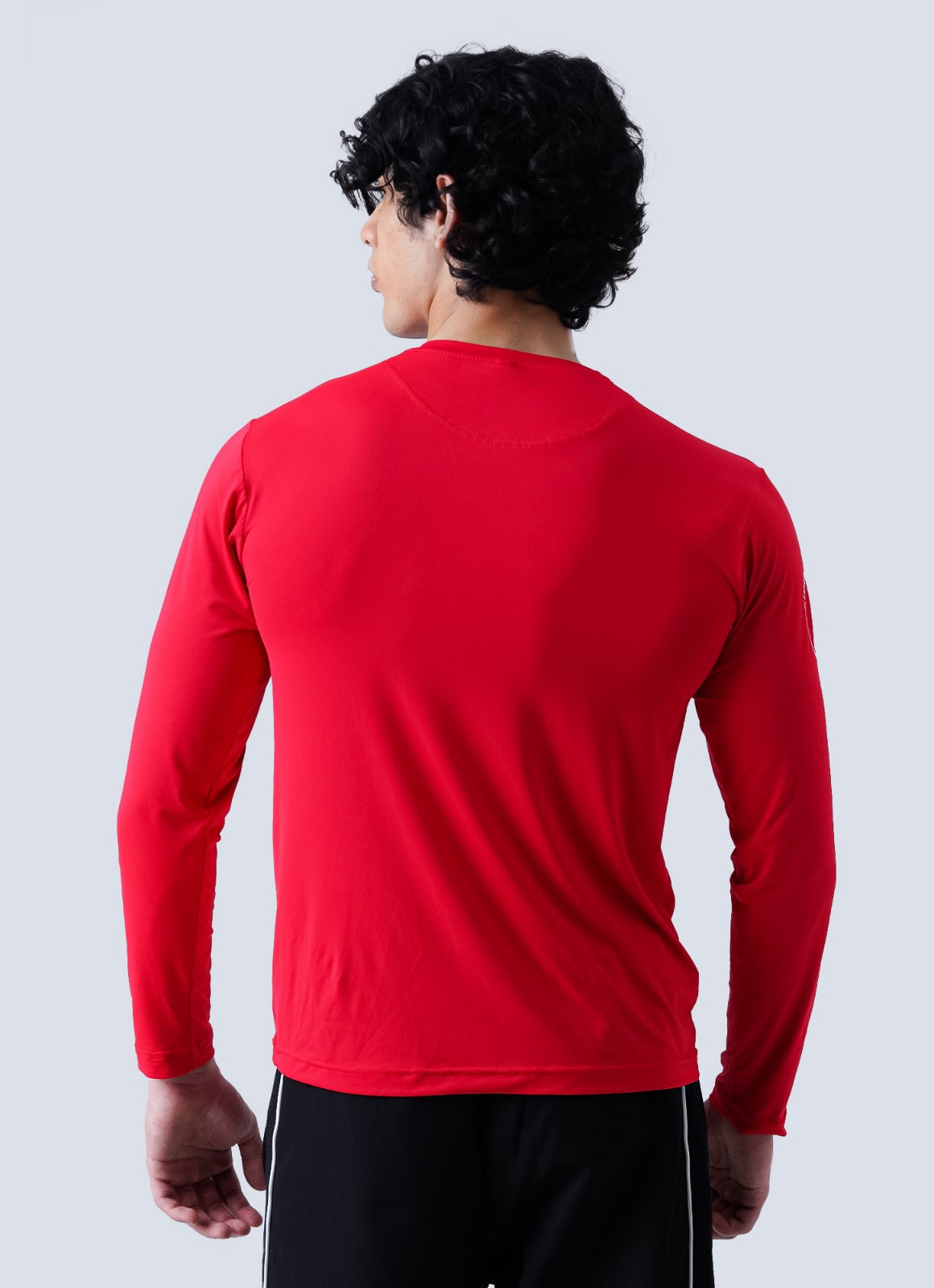 Powerlifting Full Sleeves Shirt - Red