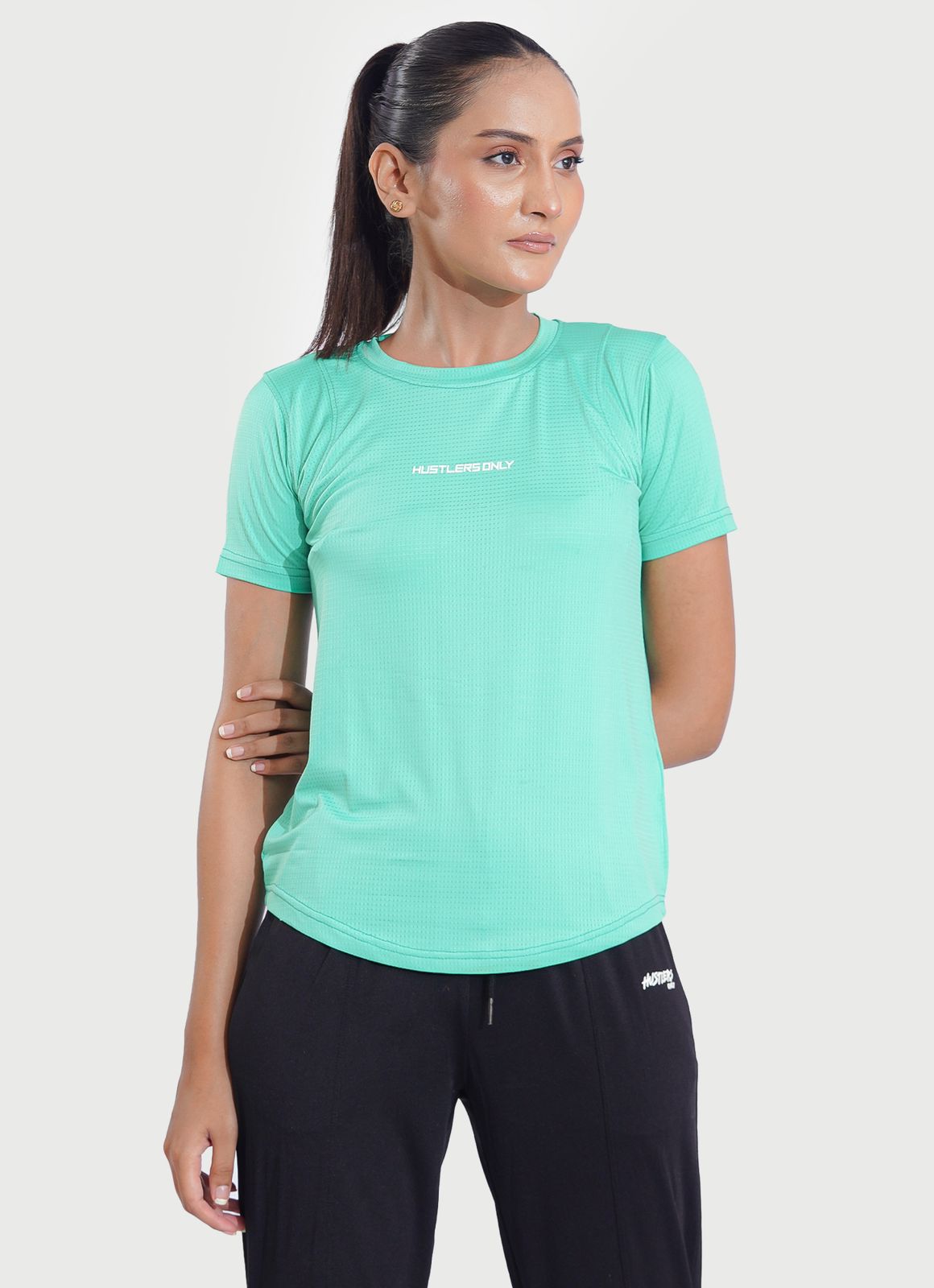 Mint Sash Essential T-Shirt for Women | HustlersOnlyPK