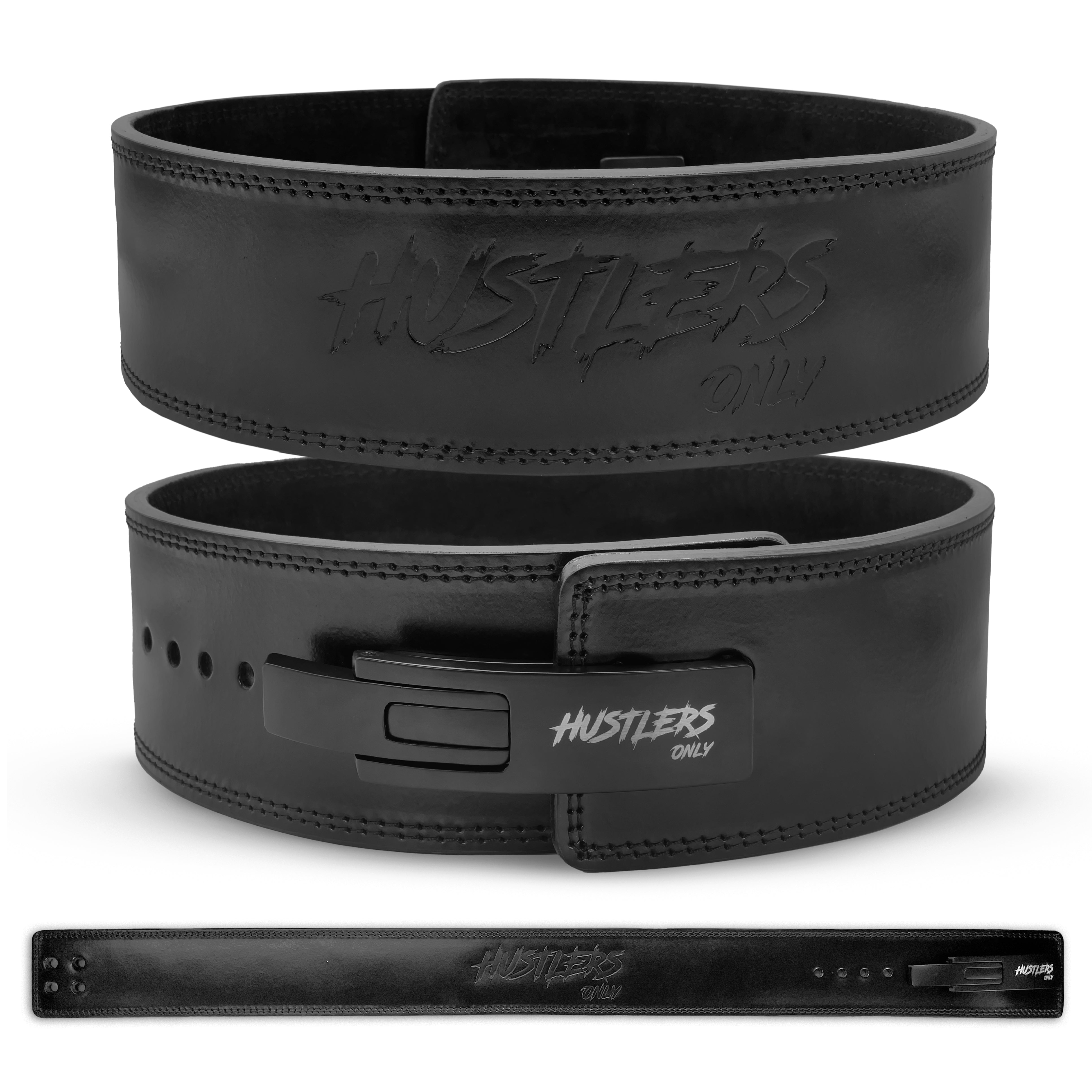 10mm Premium Weightlifting Lever Belt - Black