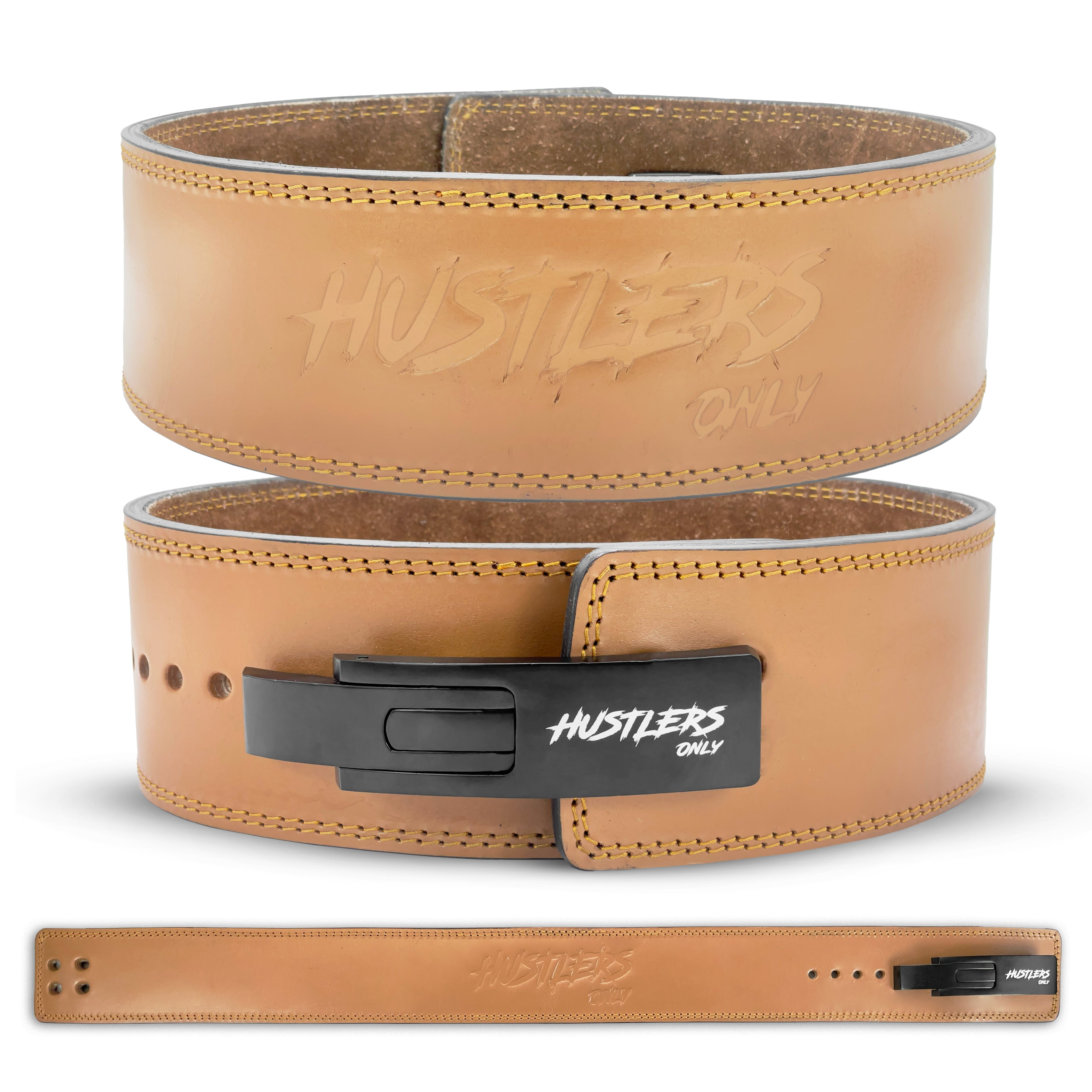10mm Premium Weightlifting Lever Belt - Brown